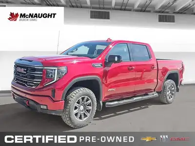 This 2024 GMC Sierra 1500 AT4 Crew Cab is powered by a robust 6.2L V8 engine paired with a smooth 10...