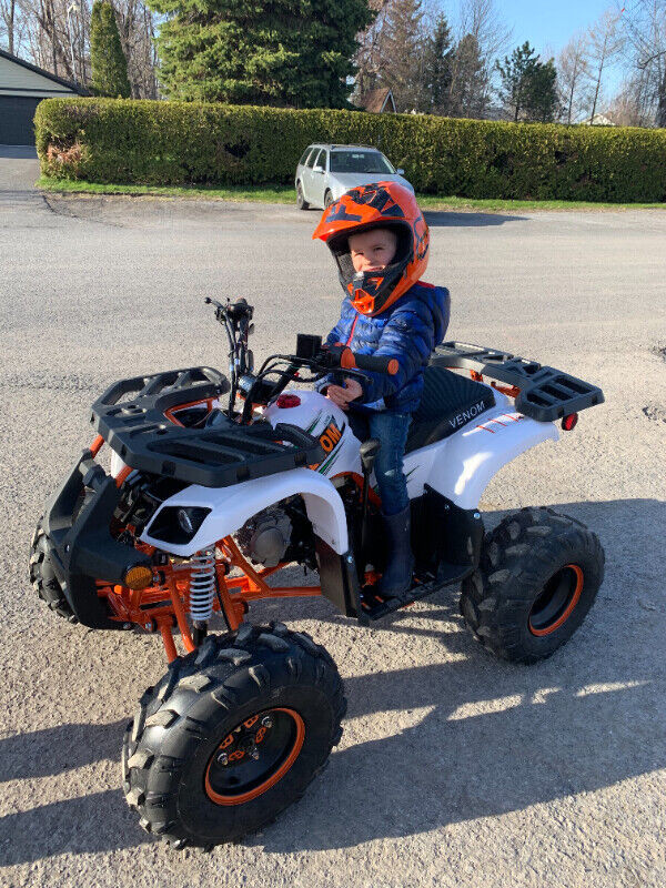 New Venom Grizzly 125cc ATV | Kids Quad | 4 Wheeler | Youth ATV in ATVs in Cape Breton - Image 4