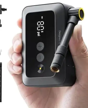 HOTO Electric Bike Pump 150PSI - Mini Portable Inflator in Clothing, Shoes & Accessories in Ottawa - Image 2
