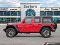 This Jeep Wrangler has a dependable Intercooled Turbo Premium Unleaded I-4 2.0 L/122 engine powering... (image 2)
