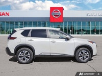 Recent Arrival! CARFAX Canada Low Kilometer AWD. 2023 Nissan Rogue SV 4D Sport Utility White CVT AWD... (image 1)