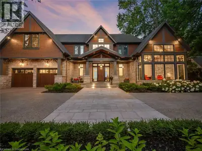 The Haven. A rare waterfront estate on a private laneway in South Burlington. Set on nearly ¾ of an...