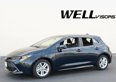Wellvisor WINDOW DEFLECTORS FOR TOYOTA COROLLA HATCHBACK 2019-2024 PREMIUM SERIE $95 Cash Price (in...