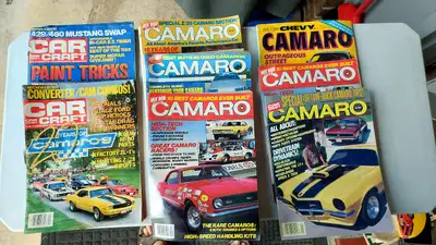 Camaro Muscle Car Magazines from the Eighties... Great Condition. Selling as a complete lot. Best Of...