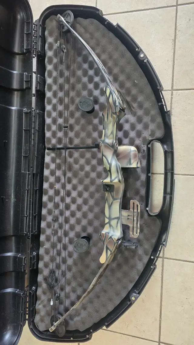 Vintage Compound Bow's With Case (Package Deal) in Fishing, Camping & Outdoors in Hamilton - Image 3