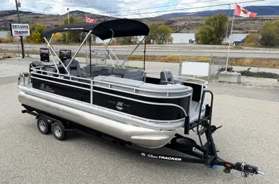 The All New Look 2026 Sun Tracker SportFish 20 DLX - Best Pontoon Boat $69,995 -$4,000 [ Super Summe...