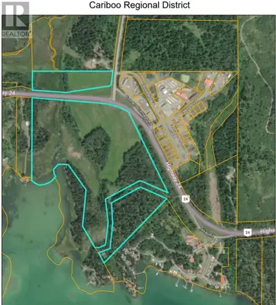 Sheridan Lake waterfront! 49.99 acres with 3700+/- ft of high exposure Hwy 24 and Horse Lake Rd fron...
