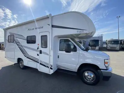 Thor Motor Coach Four Winds ESpec Class C gas motorhome 21Z highlights: Full-Size Bed Closet Dream D...