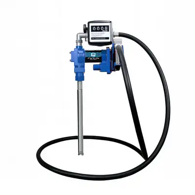 Transfer Fluids Safely and Efficiently (DIESEL ONLY) This powerful transfer pump is designed for bar...