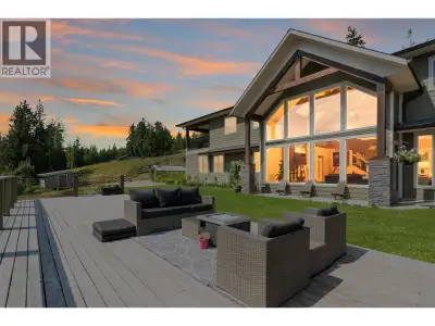Perched to capture breathtaking views, this exceptional North Okanagan property offers the perfect b...
