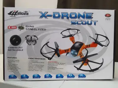 AVAILABLE IF POSTED, please reply with day/time to view, thank-you. New "Helicute" X-drone scout - $...