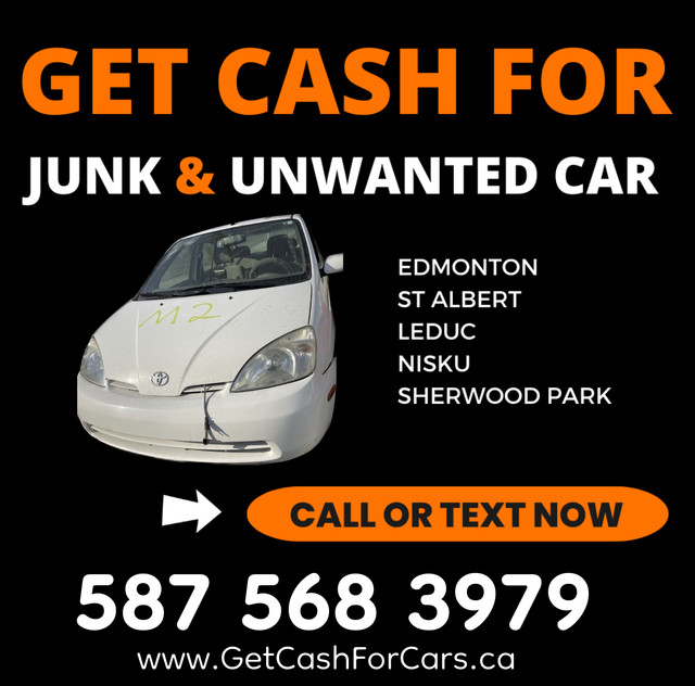 ⭐️SELL YOUR OLD CAR TODAY⭐️ CASH FOR JUNK CARS EDMONTON in Other Parts & Accessories in Edmonton - Image 2