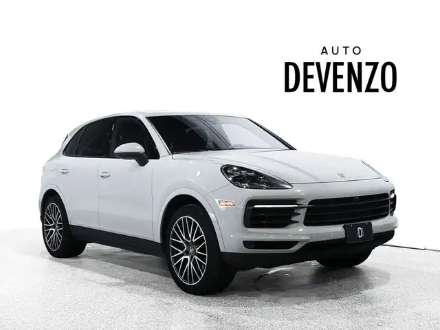 2022 Porsche Cayenne Premium Plus Package Chalk/Red / Rear DVD