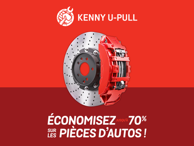 Améliorez les performances de freinage de votre véhicule sans dépenser une fortune ! Chez KENNY U-PU...