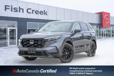 Experience effortless sophistication and remarkable efficiency with the 2025 Honda CR-V Hybrid EX-L....