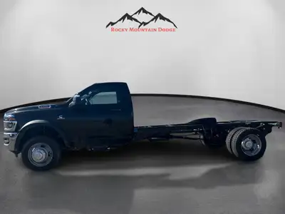 FLEET CANCELLATION! THIS 2026 RAM 5500 CAB CHASSIS COMES WITH A 6.7 CUMMINS DIESEL, PTO PREPPED, MAX...
