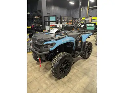 2026 Can-Am OUTLANDER XT 700 BLUE Price includes a 500.00 rebate or 2Y or (2.99%/36mo or 4.99%/60mo...