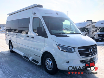 Ex-Rental Pleasure-Way Plateau Class B diesel motorhome TS highlights: Power Sofa Touchscreen Contro...