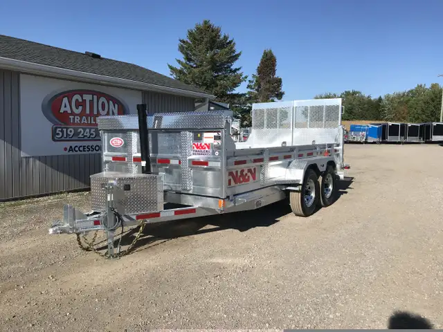 2026 N&N DUMP: STORM TANDEM AXLE DUMP - GALVANIZED STEEL in Cargo & Utility Trailers in Barrie - Image 6
