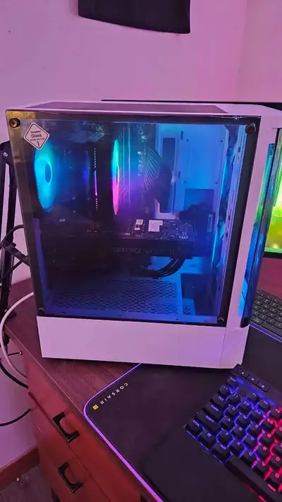 Gaming Desktop PC [White], View more