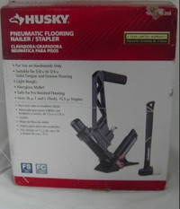 Husky Pneumatic 16-Gauge Flooring Nailer/Stapler
