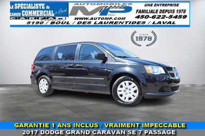 2017 Dodge Grand Caravan 2017 DODGE GRAND CARAVAN SE 7 PASSAGÉ / GROUPE ÉLECTRIQUE ATTACHE REMORQUE...
