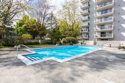This furnished two-bedroom, two-bathroom apartment boasts a functional floorplan, a fantastic two pa...