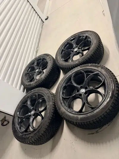 235/60/18 255/45/20 235/55/19 5x110 Alfa Romeo Stelvio Quadrifogilio tonale Maserati grecale Dodge h...