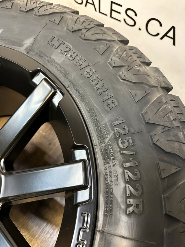 285/65/18 Amp tires & Rims 6x135 6x139 GM RAM FORD in Tires & Rims in Saskatoon - Image 2