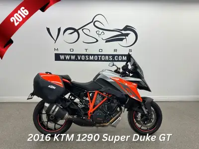 Vos Motors -No Payments for 1 Year Low Milage! Saddle bags! The Super Duke GT really does just feel...