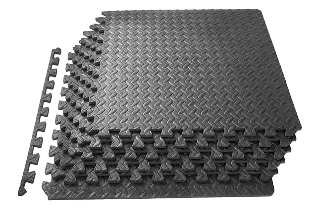 NEW 24X24 IN EVA FOAM WORK GYM MATS EXERCISE MAT in Exercise Equipment in Prince Albert - Image 4