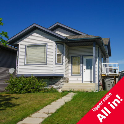 Three Bedroom Upper Level Available for rent in Grande Prairie- Neighbourhood Home Features: Private...