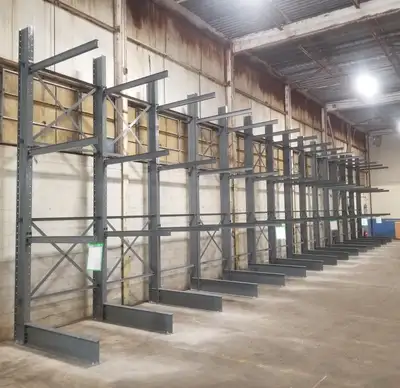 Cantilever Racking In Stock - MADE IN CANADA, View more