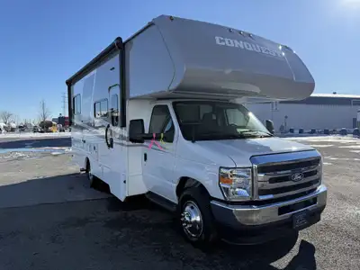 Superbe motorisé classe C Gulfstream Conquest 6238 1 slide out Cric hydraulique grand rangement ect....