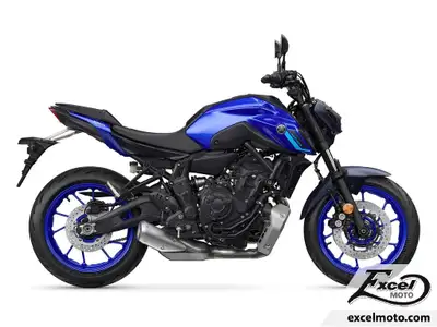 Excel Moto 2024 Yamaha MT-07 Yamaha MT-07 2024 MT-07 2024 BLEU Prix incluant les frais de transport...