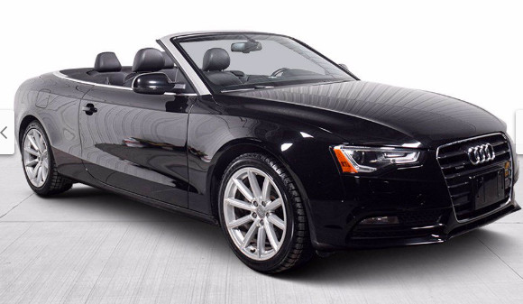 Audi A5 Convertible 2014 vente particulier.  Une taxe. in Cars & Trucks in City of Montréal - Image 2