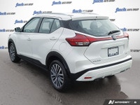 WAS: $26879 NOW: $23898 plus taxes and licensing feesDiscover the 2024 Nissan Kicks SV in Aspen Whit... (image 3)