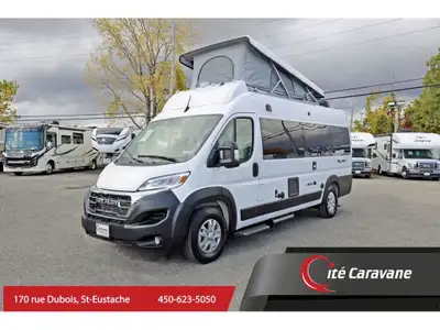 Thor Tellaro 20UClasse B avec pop top + génératrce mécanique dodge promaster 3.6L 6 cylindre avec tr...