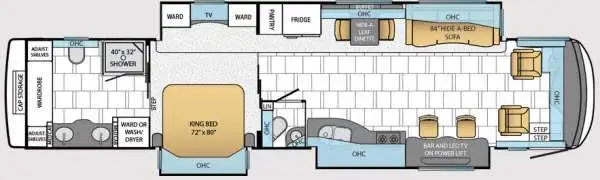 2014 Newmar Mountain Aire 4369 in RVs & Motorhomes in Abbotsford - Image 3