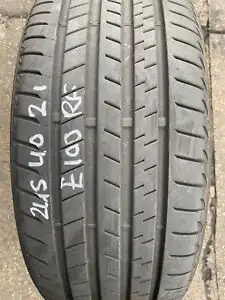 1 x 245/40/21 BRIDGESTONE alenza Run Flat tires about 85 % tread left good condition ,,,fit for bmw...