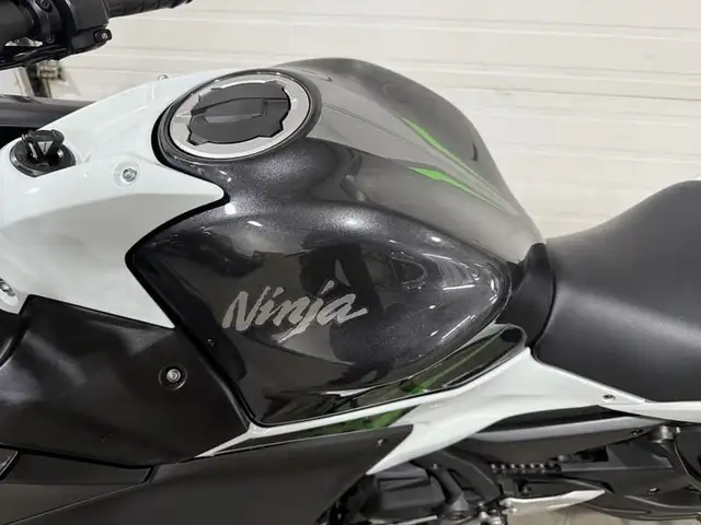 2022 Kawasaki Ninja 650 Pearl Robotic White in Sport Bikes in St. Albert - Image 11