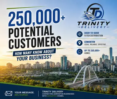 Edmonton’s Trusted Flyer Delivery Service for Businesses!, View more