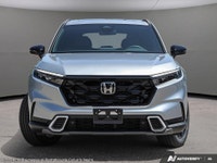 Experience the all-new 2026 Honda CR-V Hybrid Touring in a sophisticated Silver finish. This all-whe... (image 1)