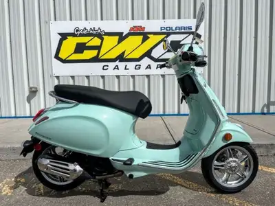 VESPA'S MOST POPULAR COLOUR LIMITED AVAILABILITY. CALL/TEXT 403-230-1920.The 2026 Vespa Primavera 15...