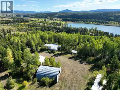 Private setting on this 73.28-acre property above Rose Lake. just minutes from Burns Lake. Surrounde...