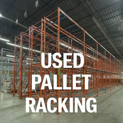 Looking for quality pallet racking at a great price? We have a large selection of USED Pallet Rackin...