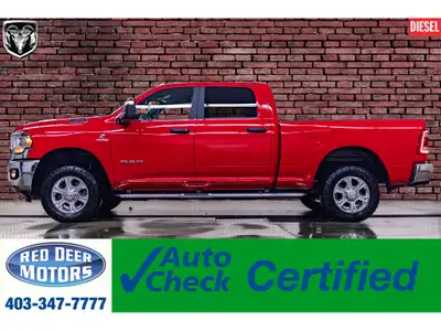 **ACCIDENT FREE - MECHANICALLY CERTIFIED** 28,594 KM This 2024 Ram 3500 4x4 Crew Cab Big Horn is pow...