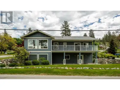 One of the Okanagan’s Best Kept Secrets. Semi-Waterfront Walkout Rancher with Income Potential! Loca...