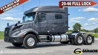 Heavy truck / Camion lourd - # STOCK: C-35711 2022 VOLVO VNX740 CAMION CONVENTIONNEL AVEC COUCHETTE...