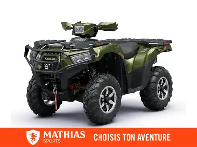 Concessionnaire des véhicules neufs et d'occasion. VTT KAWASAKI Brute Force 750 EPS SE 2026 Ce modèl...